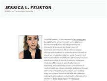 Tablet Screenshot of jesfeuston.com